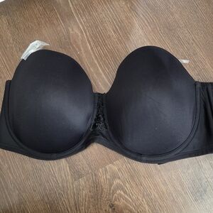 40 DD Vanity Fair underwire black bra New Without Tags